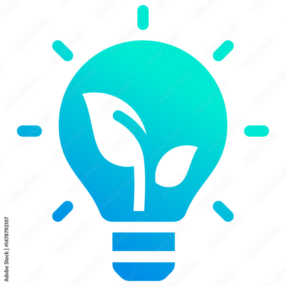 Obraz premium Green Innovation Icon
