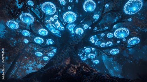 enchanted forest fungi