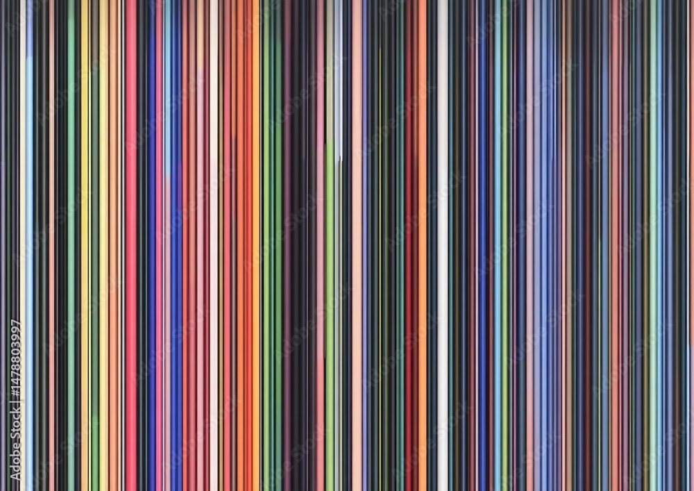 Obraz premium Abstract vertical color bands