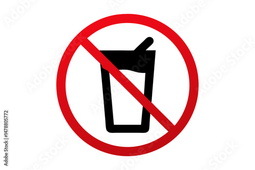 no alcohol sign vector illustration 