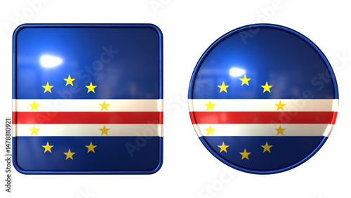 Cape Verde Flag Icon