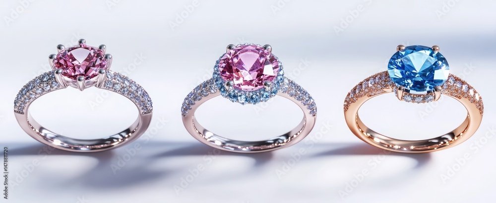Elegant Gemstone Rings (3)