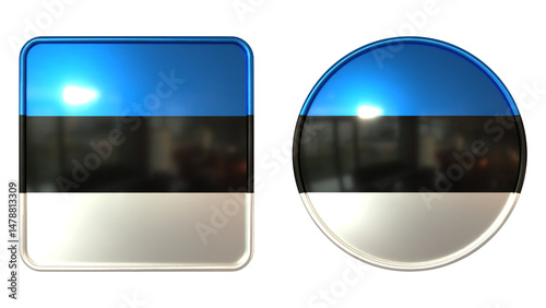 Free Download Estonia Flag Icon - GFXLoad
