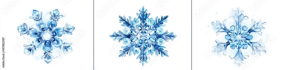 Frosty Snowflake Design Frosty Snowflake Design