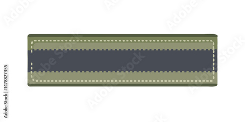 Wallpaper Mural Olive green military shoulder bar with stitched border Torontodigital.ca