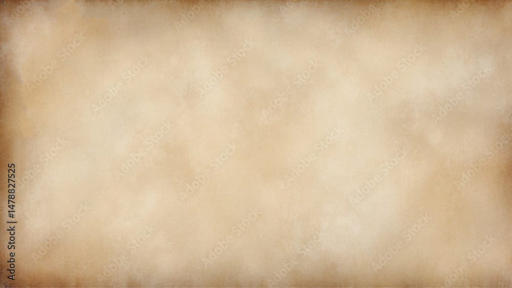 Obraz premium Back of an old photo. Brown paper texture. Vector illustration.