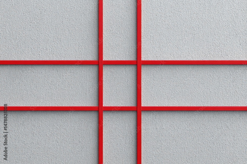 Fototapeta premium Geometric design of a traditional Japanese screen.