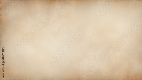 Vintage paper texture background with grunge and rustic elements. Cream paper, aged parchment. Isolated old brown paper texture