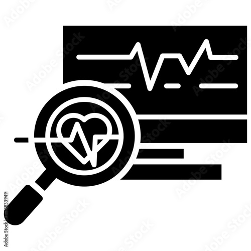 Heart Analysis Icon