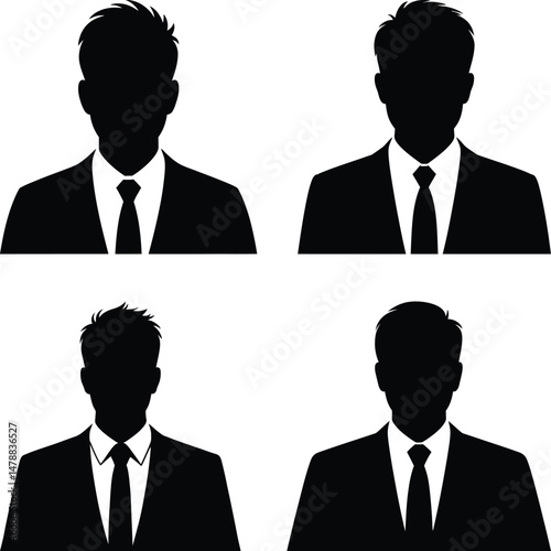 Male Silhouette Vector Graphic Simple Clean and Versatile Design