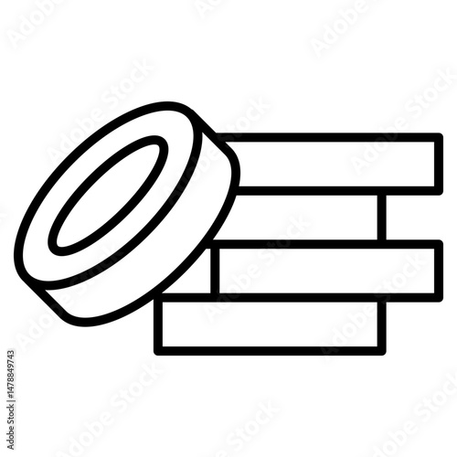 Finance Outline Symbol