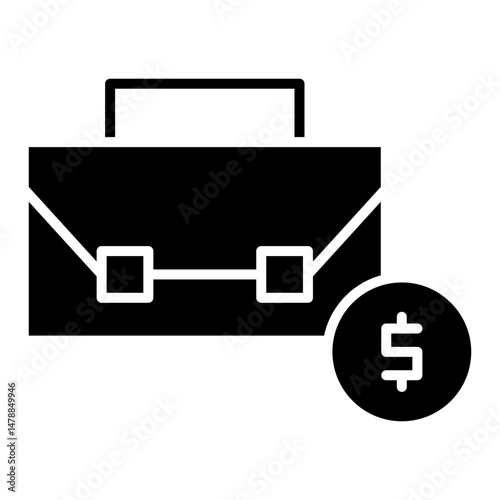 Finance Glyph Symbol