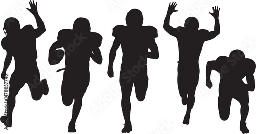 Football Player Silhouette Bundle – SVG PNG for Cricut & Sports Fans

Football Action Silhouettes – Quarterback, Tackle, and Throw Designs

Football Helmet & Ball Silhouettes – Digital Cut Files for F