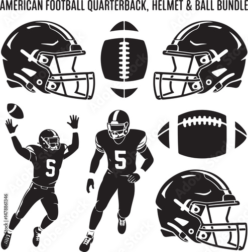 Football SVG – Sports Ball Silhouette for Game Day Crafts

Touchdown Clipart – Football Vector for Shirts, Posters & Signs

American Football Design – Team Spirit SVG for Cricut Projects

Football Sil