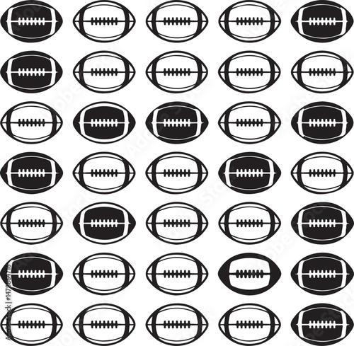 Football SVG – Sports Ball Silhouette for Game Day Crafts

Touchdown Clipart – Football Vector for Shirts, Posters & Signs

American Football Design – Team Spirit SVG for Cricut Projects

Football Sil
