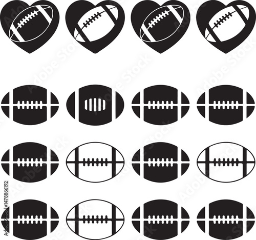 Football Player Silhouette Bundle – SVG PNG for Cricut & Sports Fans

Football Action Silhouettes – Quarterback, Tackle, and Throw Designs

Football Helmet & Ball Silhouettes – Digital Cut Files for F