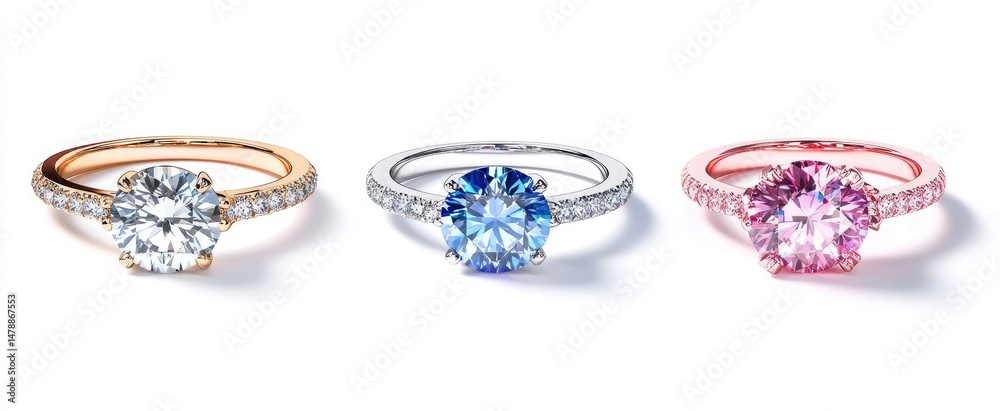 Elegant Diamond and Gemstone Rings (1)
