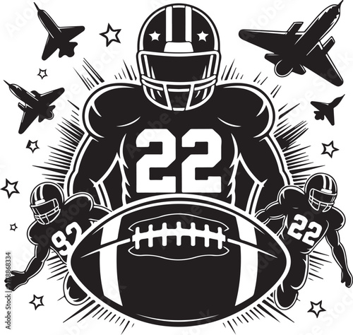 Football Player Silhouette Bundle – SVG PNG for Cricut & Sports Fans

Football Action Silhouettes – Quarterback, Tackle, and Throw Designs

Football Helmet & Ball Silhouettes – Digital Cut Files for F