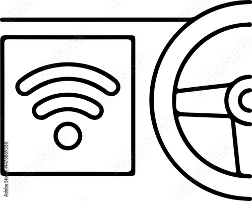 Built in wifi hotspot icon