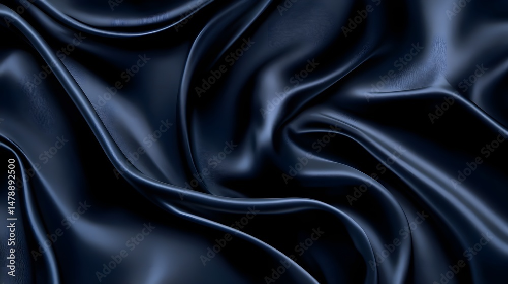 Obraz premium black satin background