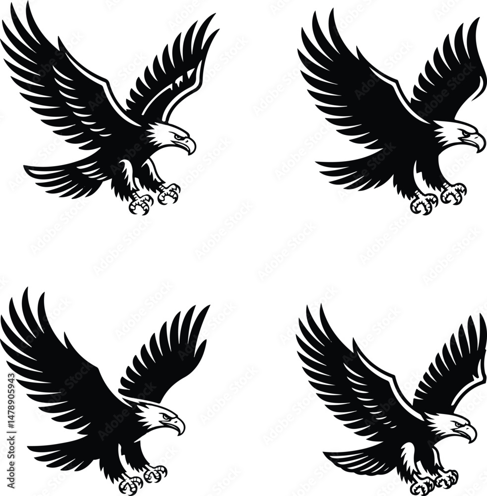 Obraz premium Animal Logo Vector Collection