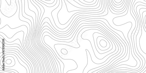 Topographic map background geographic line map,Topography map art curve drawing. vector illustration.Topography and geography map grid abstract backdrop,
