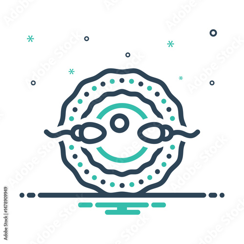 Mix icon for fertilization