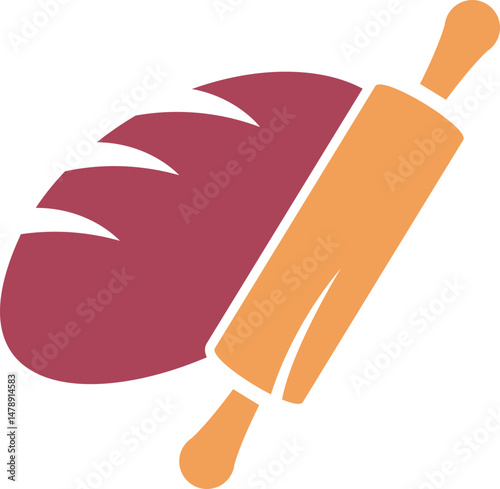 Kitchen Tools Logo Icon Element