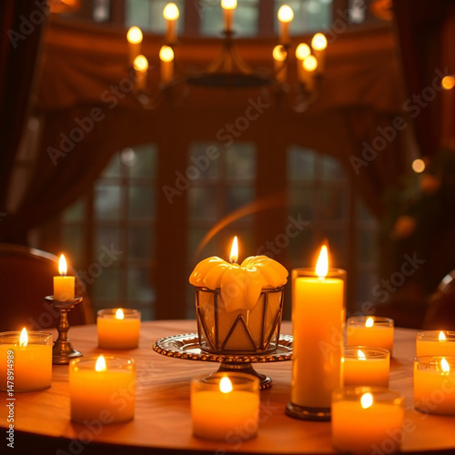 candles in church
