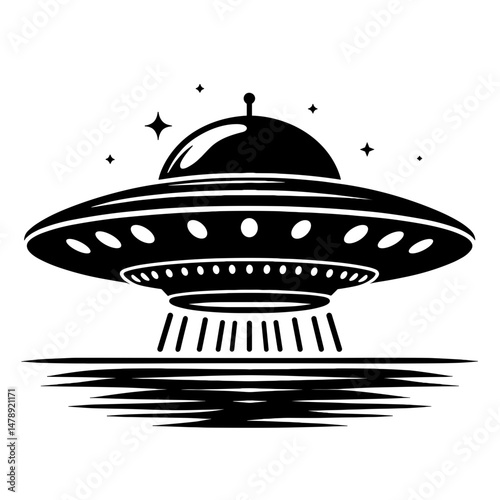 UFO Above the Water