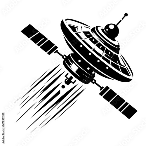 UFO with Satellite Wings