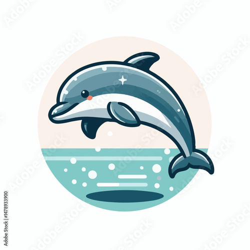 dolphin, nature, sea, ocean, fish, animal, aquatic, mammal, marine, water, blue, underwater, life, wild, swim, vector, isolated, wildlife, background, illustration, cute, fin, aquarium, fun, whale, gr
