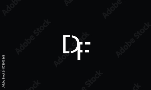 DF,FD,D,F abstract, letters, logo, monogram, style, symbols, ambitions, icons, 
