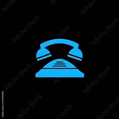 Retro telephone icon (1)