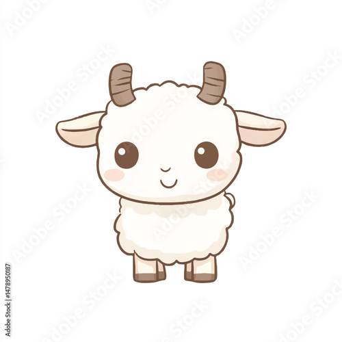 a cute animal Goat