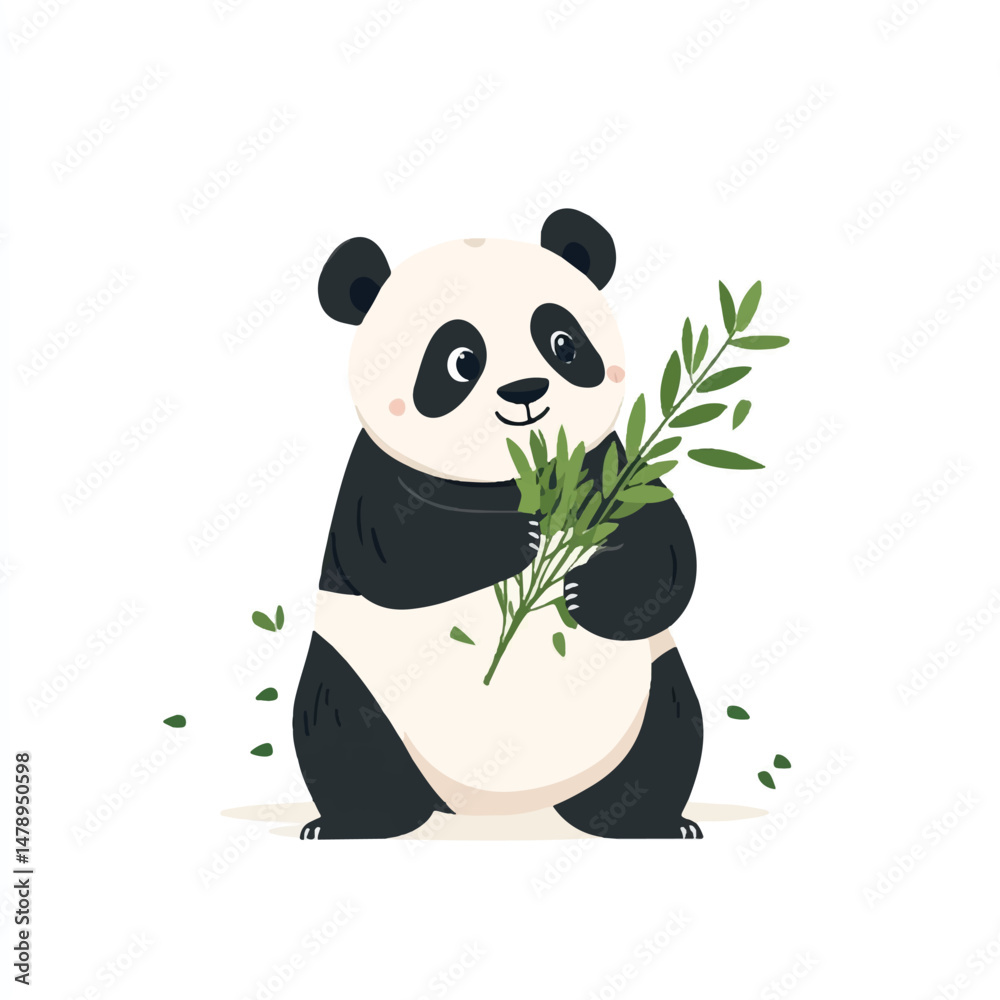 Fototapeta premium a cute animal Panda