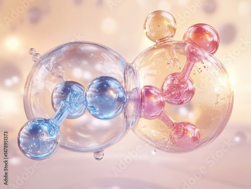 Wallpaper Mural Luxury Hyaluronic Acid Collagen Serum Concept Torontodigital.ca