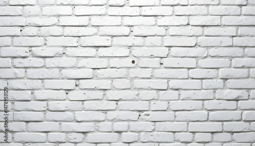 Wallpaper Mural White Grunge Brick Wall Texture Background for Urban and Industrial Design Themes Torontodigital.ca