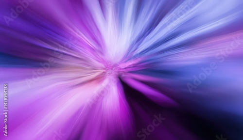 Vibrant abstract light burst with purple hues.