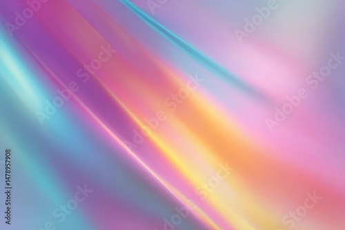 Vibrant abstract blend of warm and cool colors.