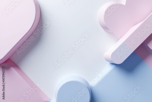 Pastel Geometric Harmony