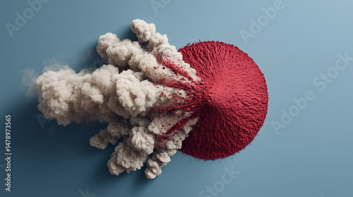 Explosive Artistry: A vibra...