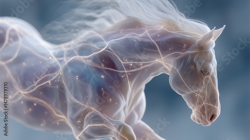 Ethereal Horse: A majestic ...