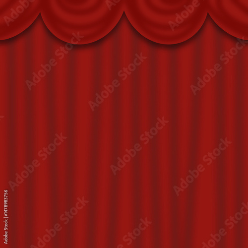 Stage Curtains Fully Closed