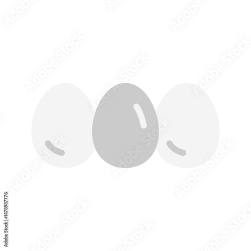 Eggs icon vector image. Suitable for mobile apps, web apps and print media.