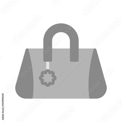 Handbag icon vector image. Suitable for mobile apps, web apps and print media.