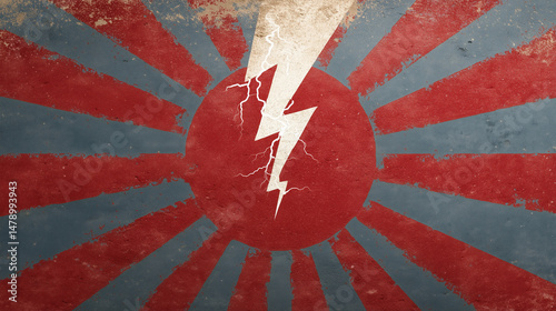 Emblem of Power: A stylized...