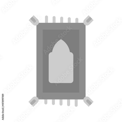 Prayer Rug icon vector image. Suitable for mobile apps, web apps and print media.
