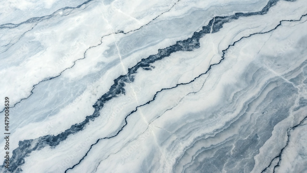 Obraz premium texture of the snow and stone marble