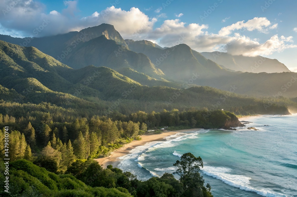 Obraz premium lake in the mountains